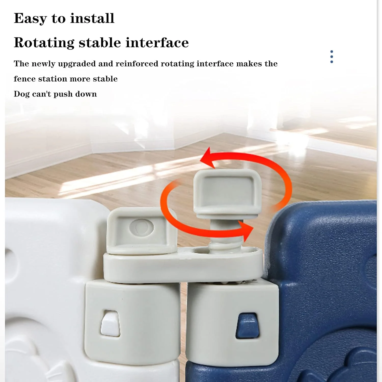 محوطه بازی حیوانات کوچک BaiBnn، قفس سگ، محوطه تمرین DIY، باکس، لانه برای حیوانات کوچک، خرگوش، توله سگ و خوکچه هندی (اندازه: 165 * 165 * 60 سانتی متر)