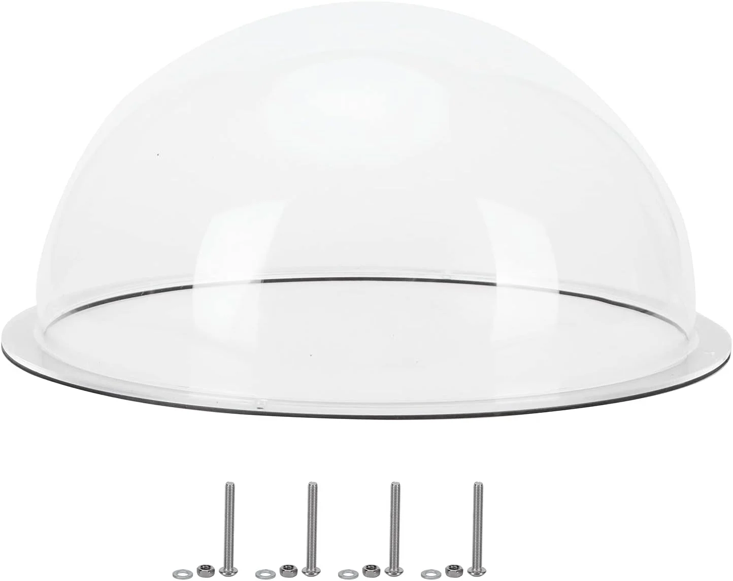 پنجره حصار سگ، پنجره گنبدی سگ با دید واضح برای درب حصار، گنبد آکریلیک نیم دایره ای شفاف برای خانه سگ، خانه مرغ، خانه بازی کودکان و حصارهای حیاط خلوت