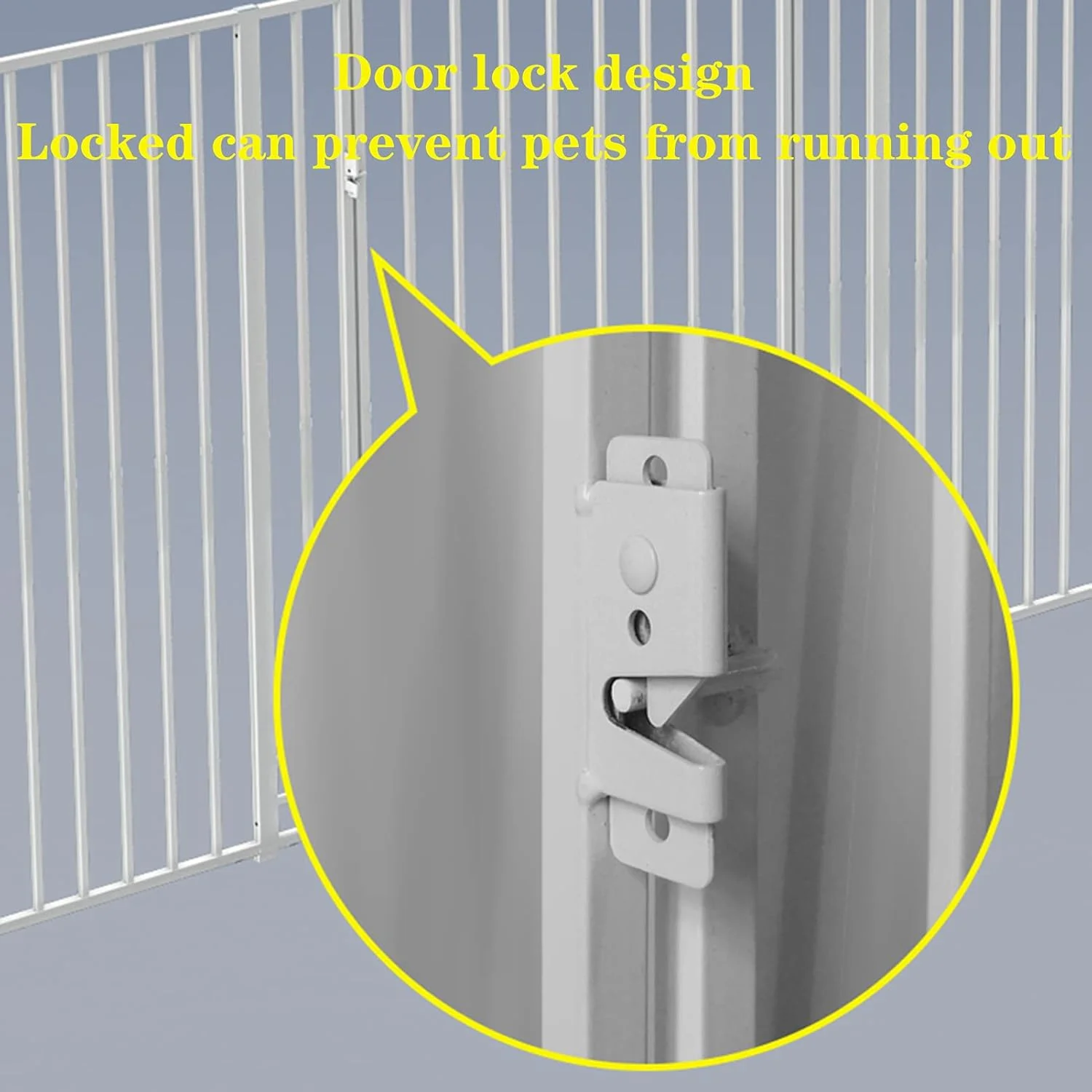 محوطه بازی تاشو حیوانات خانگی BaiBnn با 4/6 پنل، محوطه بازی سگ و توله سگ مقاوم، محوطه بازی تاشو و قابل حمل حیوانات خانگی، قفس محصور شده داخلی/خارجی برای سگ، گربه، خرگوش و غیره (اندازه: 292.5 * 72.5 * 80 سانتی متر) محوطه بازی تاشو حیوانات خانگی BaiBnn با 4/6 پنل، محوطه بازی سگ و توله سگ مقاوم، محوطه بازی تاشو و قابل حمل حیوانات خانگی، قفس محصور شده داخلی/خارجی برای سگ، گربه، خرگوش و غیره (اندازه: 292.5 * 72.5 * 80 سانتی متر)