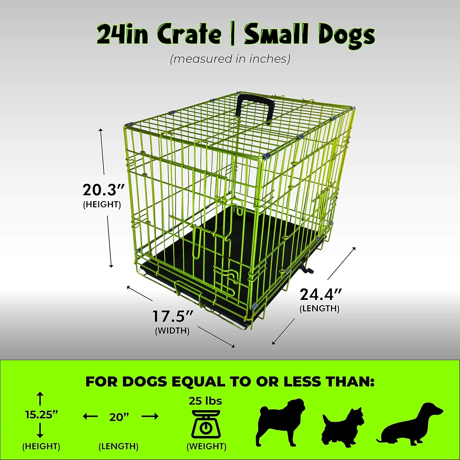 محفظه سگ تاشو لوکس و رنگارنگ 24 اینچی BACKYARD EXPRESSIONS PATIO · HOME · GARDEN PET با 2 درب | کتاب الکترونیکی آموزش رایگان و موسیقی آرامش بخش حیوانات خانگی | 3 رنگ و 3 اندازه