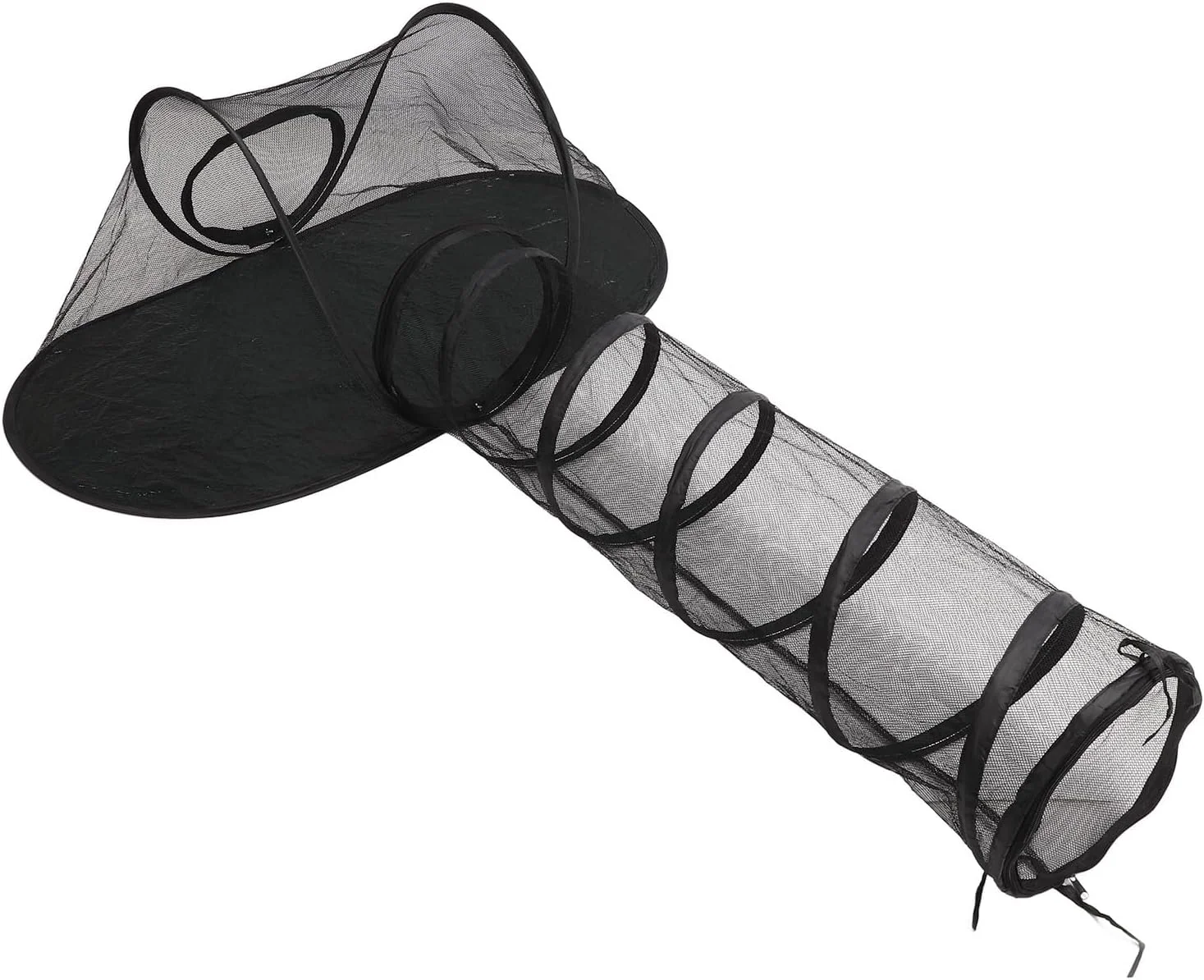 چادر گربه فضای باز Asixxsix، چادر تاشو و قابل تنفس برای حیوانات خانگی، پارک بازی حیوانات خانگی با تونل، خانه بازی قابل حمل گربه، بازی قابل حمل برای حیوانات کوچک