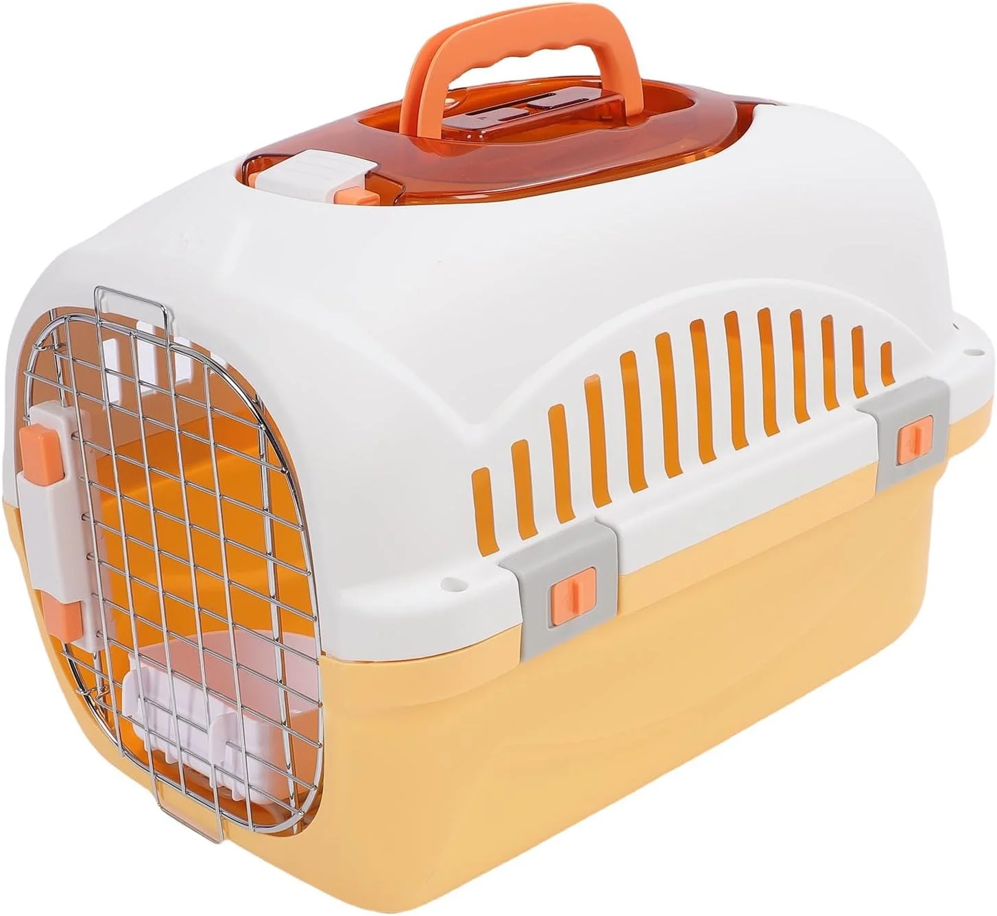 آشیانه سگ Asixxsix، باکس حمل سگ مسافرتی جداشدنی با پنجره و دسته بالایی، باکس حمل حیوانات خانگی مناسب هواپیما، 50x33x31 سانتی متر، باکس حمل کوچک سگ و گربه برای خانه و مسافرت (زرد) آشیانه سگ Asixxsix، باکس حمل سگ مسافرتی جداشدنی با پنجره و دسته بالایی، باکس حمل حیوانات خانگی مناسب هواپیما، 50x33x31 سانتی متر، باکس حمل کوچک سگ و گربه برای خانه و مسافرت (زرد)