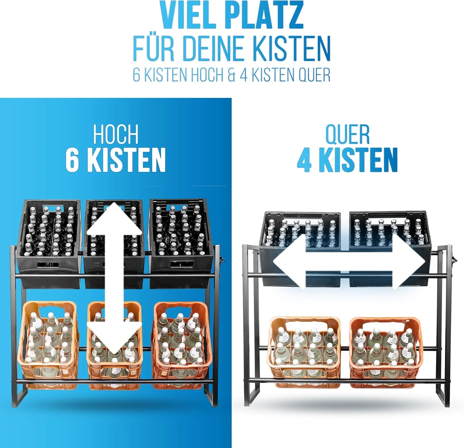 قفسه جای نوشیدنی ATHELON ® (6 جعبه)