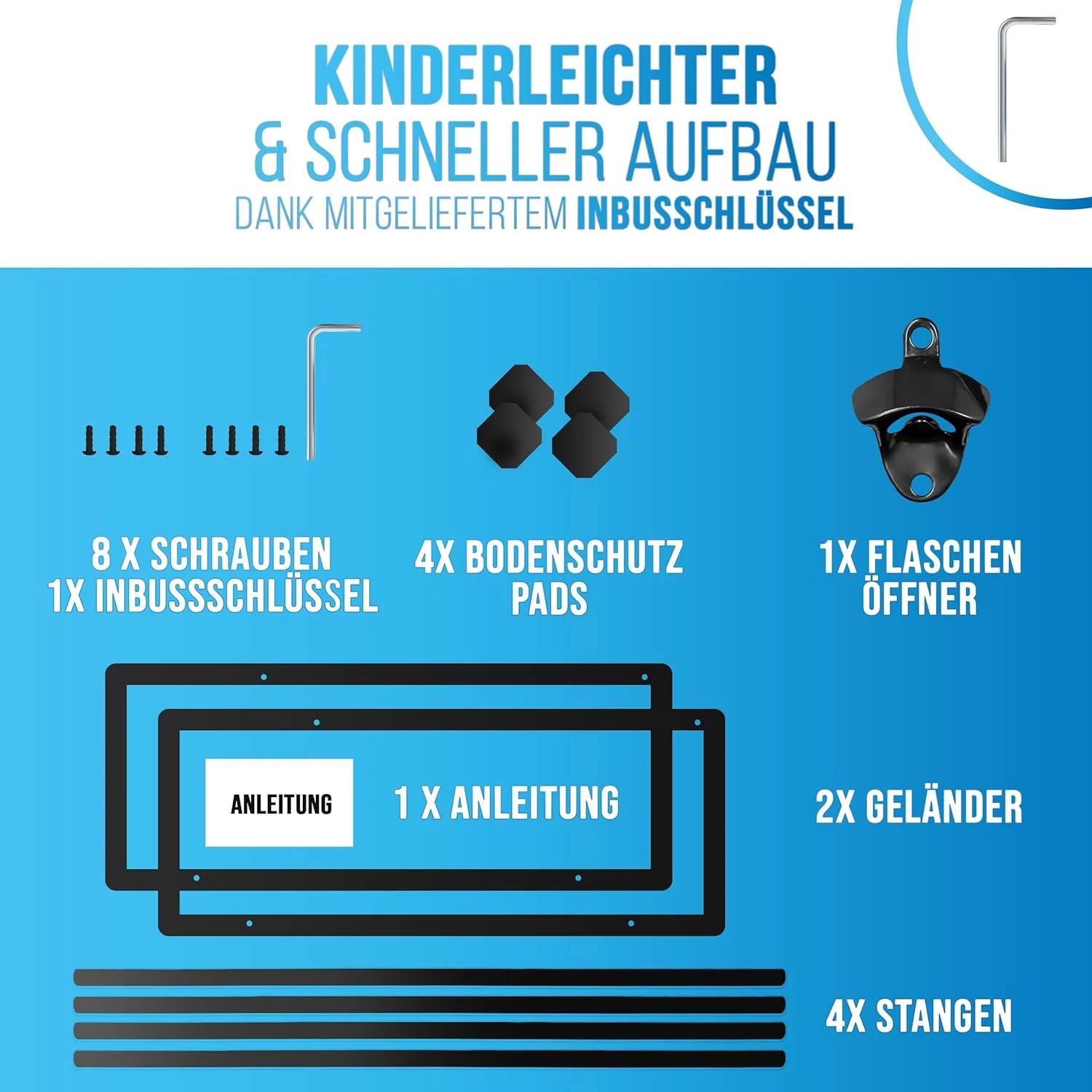 قفسه جای نوشیدنی ATHELON ® (6 جعبه)