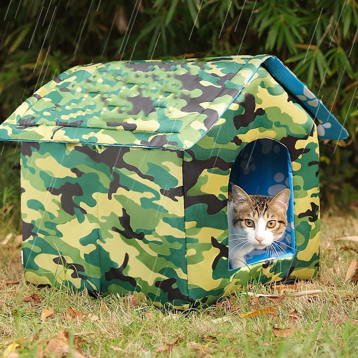 خانه حیوانات خانگی ANTOLE مناسب فضای باز، ضد آب، ضخیم، لانه گربه، چادر، لانه گرم زمستانی توله سگ، پناهگاه حیوانات خانگی تاشو، لانه مسافرتی قابل حمل (سایز L) خانه حیوانات خانگی ANTOLE مناسب فضای باز، ضد آب، ضخیم، لانه گربه، چادر، لانه گرم زمستانی توله سگ، پناهگاه حیوانات خانگی تاشو، لانه مسافرتی قابل حمل (سایز L)