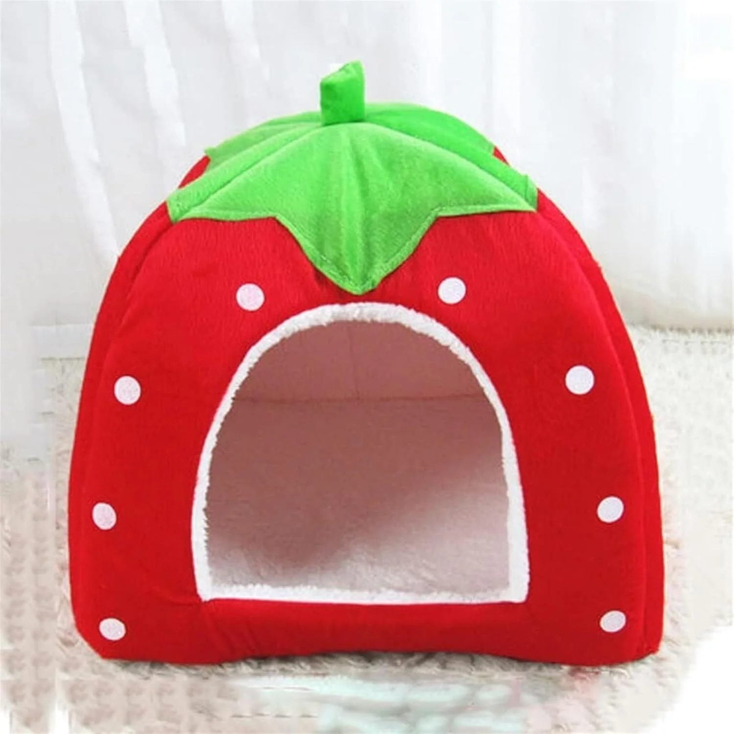 تخت خانه ای حیوانات کوچک، گرم مناسب فصل زمستان برای سنجاب، جوجه تیغی، چینچیلا، لانه قفس (رنگ: روسو، سایز: S) تخت خانه ای حیوانات کوچک، گرم مناسب فصل زمستان برای سنجاب، جوجه تیغی، چینچیلا، لانه قفس (رنگ: روسو، سایز: S)