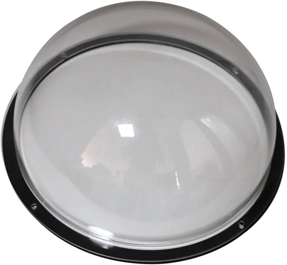 پنجره حصار سگ، گنبد آکریلیک سگ، حصار برای دیدن بیرون، گنبد دید شفاف پنجره نگاه دزدکی حیوان خانگی برای حصار حیاط خلوت، خانه سگ، کاهش پارس کردن