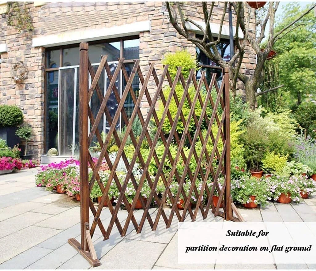 حصار باغچه ای / حصار چوبی تلسکوپی / داربست تزئینی باغ / حصار چوبی مشبک / حصار حیوانات خانگی / درب مانع (اندازه: ارتفاع 80 سانتی متر) جمع شونده (اندازه: 70 * 160 سانتی متر) حصار باغچه ای / حصار چوبی تلسکوپی / داربست تزئینی باغ / حصار چوبی مشبک / حصار حیوانات خانگی / درب مانع (اندازه: ارتفاع 80 سانتی متر) جمع شونده (اندازه: 70 * 160 سانتی متر)