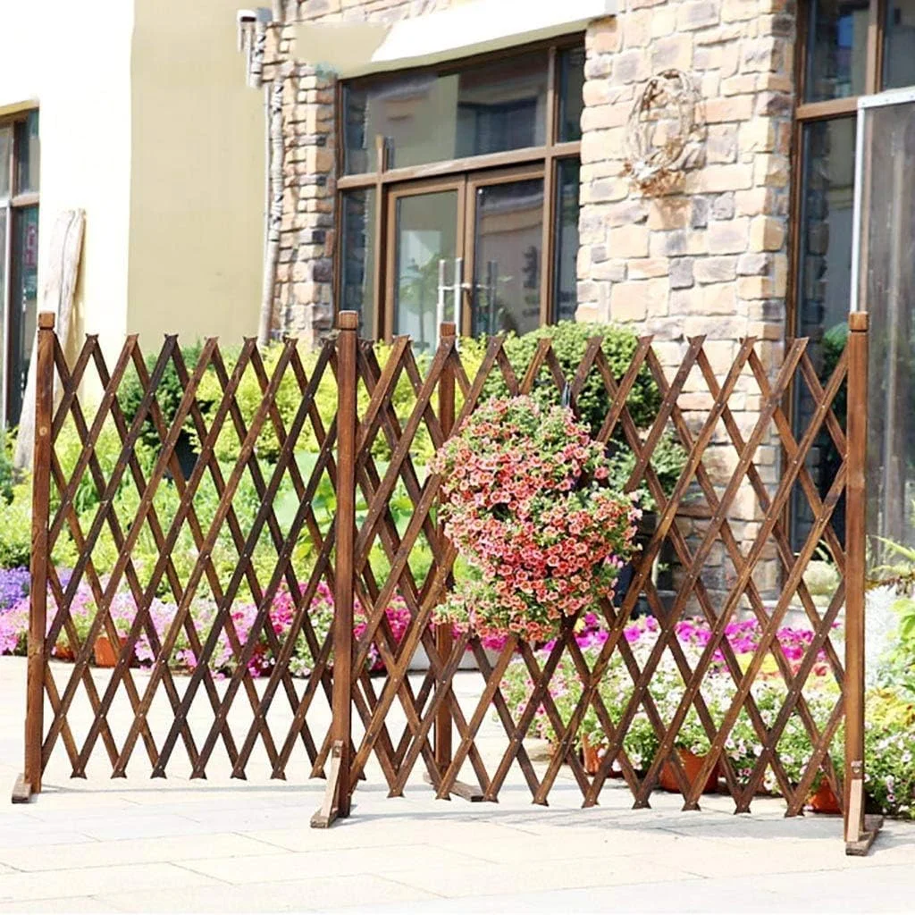 حصار باغچه ای / حصار چوبی تلسکوپی / داربست تزئینی باغ / حصار چوبی مشبک / حصار حیوانات خانگی / درب مانع (اندازه: ارتفاع 80 سانتی متر) جمع شونده (اندازه: 70 * 160 سانتی متر) حصار باغچه ای / حصار چوبی تلسکوپی / داربست تزئینی باغ / حصار چوبی مشبک / حصار حیوانات خانگی / درب مانع (اندازه: ارتفاع 80 سانتی متر) جمع شونده (اندازه: 70 * 160 سانتی متر)