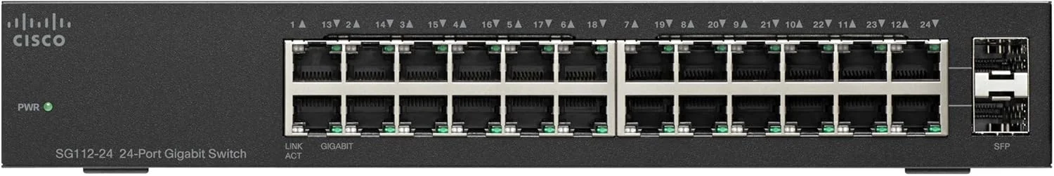 SG112-24 کامپکت 24 پورت گیگابیتی SG112-24 کامپکت 24 پورت گیگابیتی