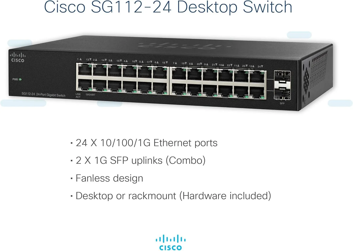 SG112-24 کامپکت 24 پورت گیگابیتی SG112-24 کامپکت 24 پورت گیگابیتی