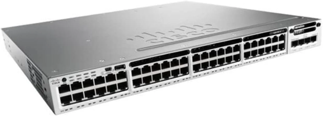 سیسکو کاتالیست 9300 با 24 پورت PoE و بسته نرم‌افزاری Network Essentials