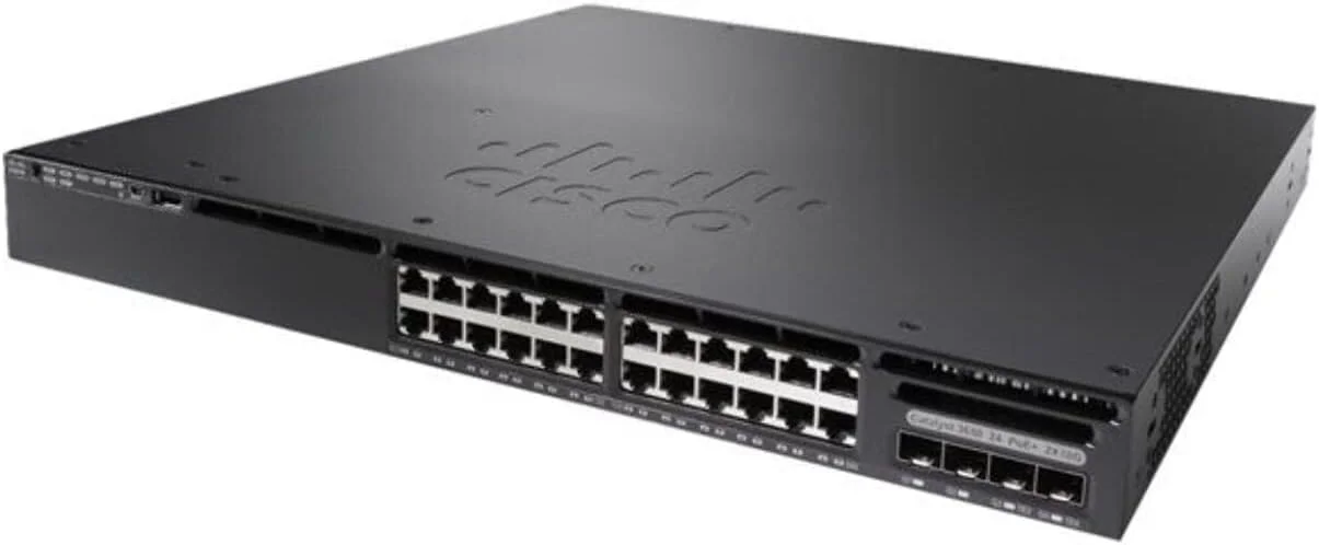 سوییچ شبکه سیسکو WS-C3650-24PS-E با 24 پورت PoE و 4 پورت 1G