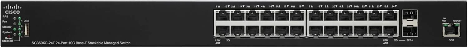 سوئیچ 24 پورت سیسکو SG350XG-24T-K9-NA 24T سوئیچ 24 پورت سیسکو SG350XG-24T-K9-NA 24T