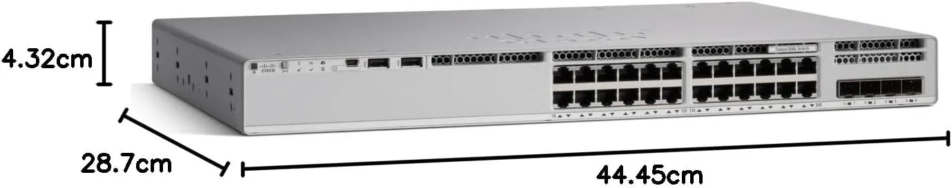 سیسکو CATALYST 9200L با 24 پورت POE+ سیسکو CATALYST 9200L با 24 پورت POE+