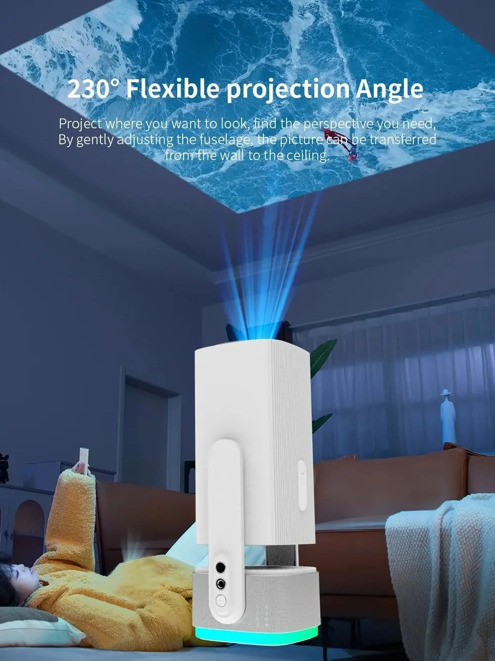 پروژکتور مینی LED قابل حمل B52 K2 با باتری داخلی، سینمای خانگی، تلویزیون هوشمند، پروژکتور جیبی وای فای، پشتیبانی از 4K 1080P، پروژکتور سینمای خانگی، چرخش 360 درجه، فوکوس خودکار، اندروید 11 پروژکتور مینی LED قابل حمل B52 K2 با باتری داخلی، سینمای خانگی، تلویزیون هوشمند، پروژکتور جیبی وای فای، پشتیبانی از 4K 1080P، پروژکتور سینمای خانگی، چرخش 360 درجه، فوکوس خودکار، اندروید 11