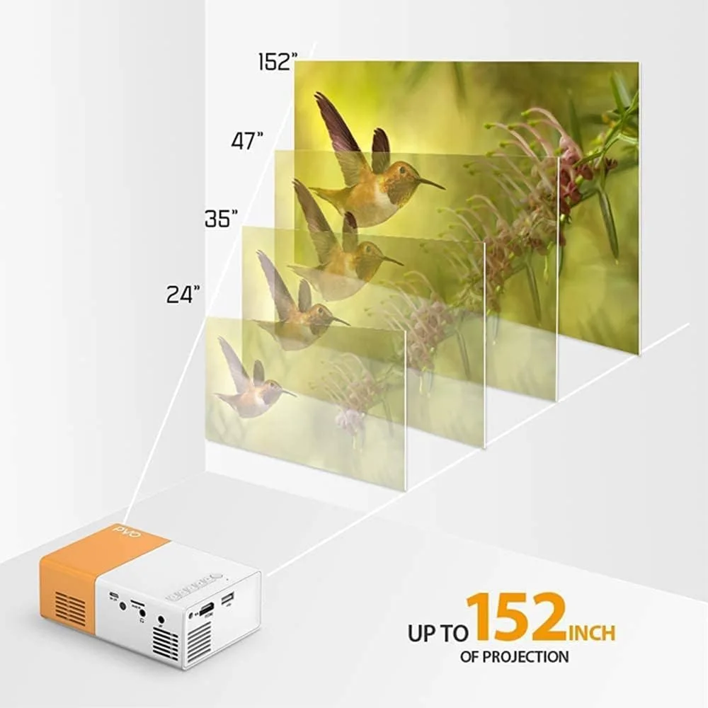 پروژکتور مینی AMERTEER L2600 با پشتیبانی از 1080P، پروژکتور کوچک قابل حمل WiFi و بلوتوث با HDMI USB، سازگار با تلفن و TV Stick، پروژکتور فیلم سینمای خانگی برای اتاق خواب، کودکان، استفاده در فضای باز پروژکتور مینی AMERTEER L2600 با پشتیبانی از 1080P، پروژکتور کوچک قابل حمل WiFi و بلوتوث با HDMI USB، سازگار با تلفن و TV Stick، پروژکتور فیلم سینمای خانگی برای اتاق خواب، کودکان، استفاده در فضای باز