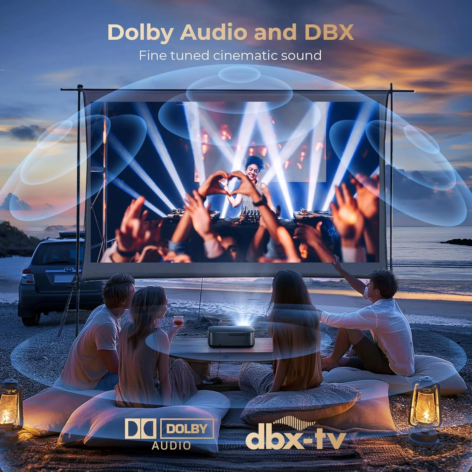 پروژکتور 4K آلوار با 1000 انسی لومن و صدای DBX-TV، دارای WiFi 6 و بلوتوث، دارای مجوز رسمی نتفلیکس و صدای Dolby، فوکوس خودکار و اصلاح کیستون خودکار، پروژکتور هوشمند Native 1080P با HDR10+ و بلندگوهای 30 واتی، مشکی پروژکتور 4K آلوار با 1000 انسی لومن و صدای DBX-TV، دارای WiFi 6 و بلوتوث، دارای مجوز رسمی نتفلیکس و صدای Dolby، فوکوس خودکار و اصلاح کیستون خودکار، پروژکتور هوشمند Native 1080P با HDR10+ و بلندگوهای 30 واتی، مشکی