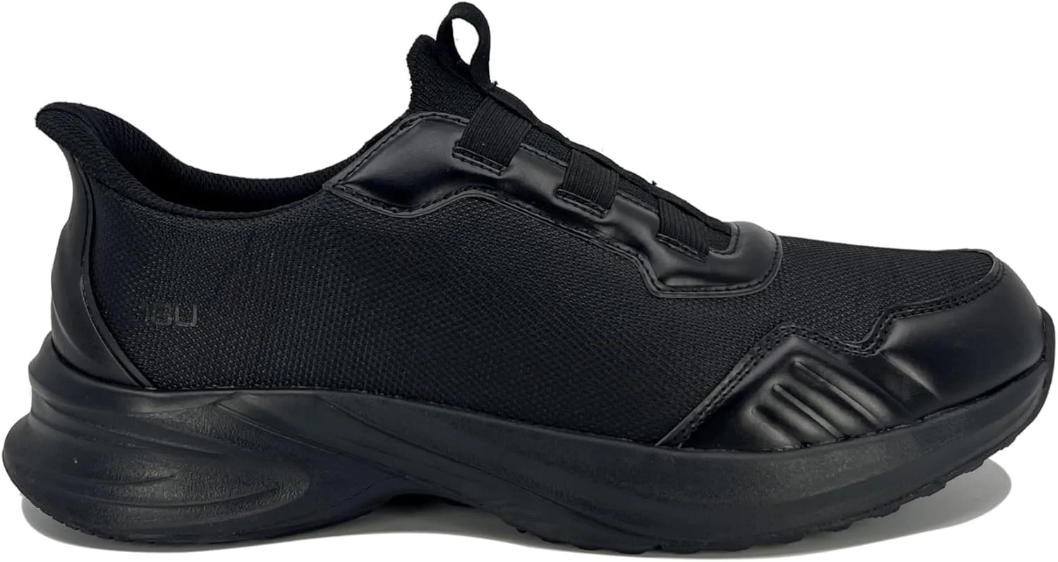 کفش های اسلیپ-آن مردانه جامبو دش، استایلی ساده و بی دردسر، بافت نرم و ساختار نوبوک، کفی های فوم ریلکس قابل جابجایی، زیره راکر راحت