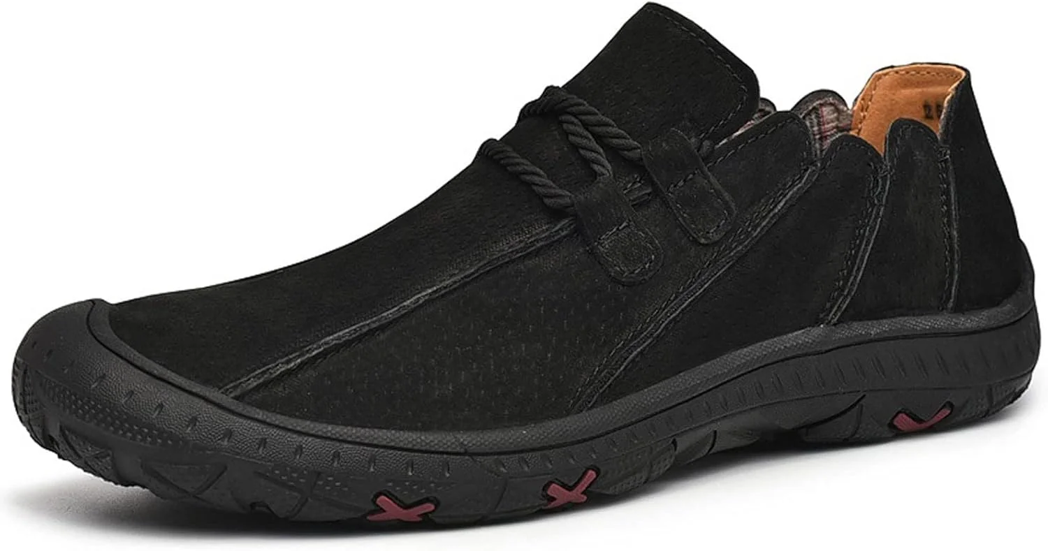 کفش های مجلسی تابستانی مردانه HODORE، کفش های چرمی مردانه، کفش های پیاده روی بهاره، کفش های کتانی مد روز، کفش های پیاده روی، کفش های تخت مردانه (رنگ: Hortel، سایز: 9-US)