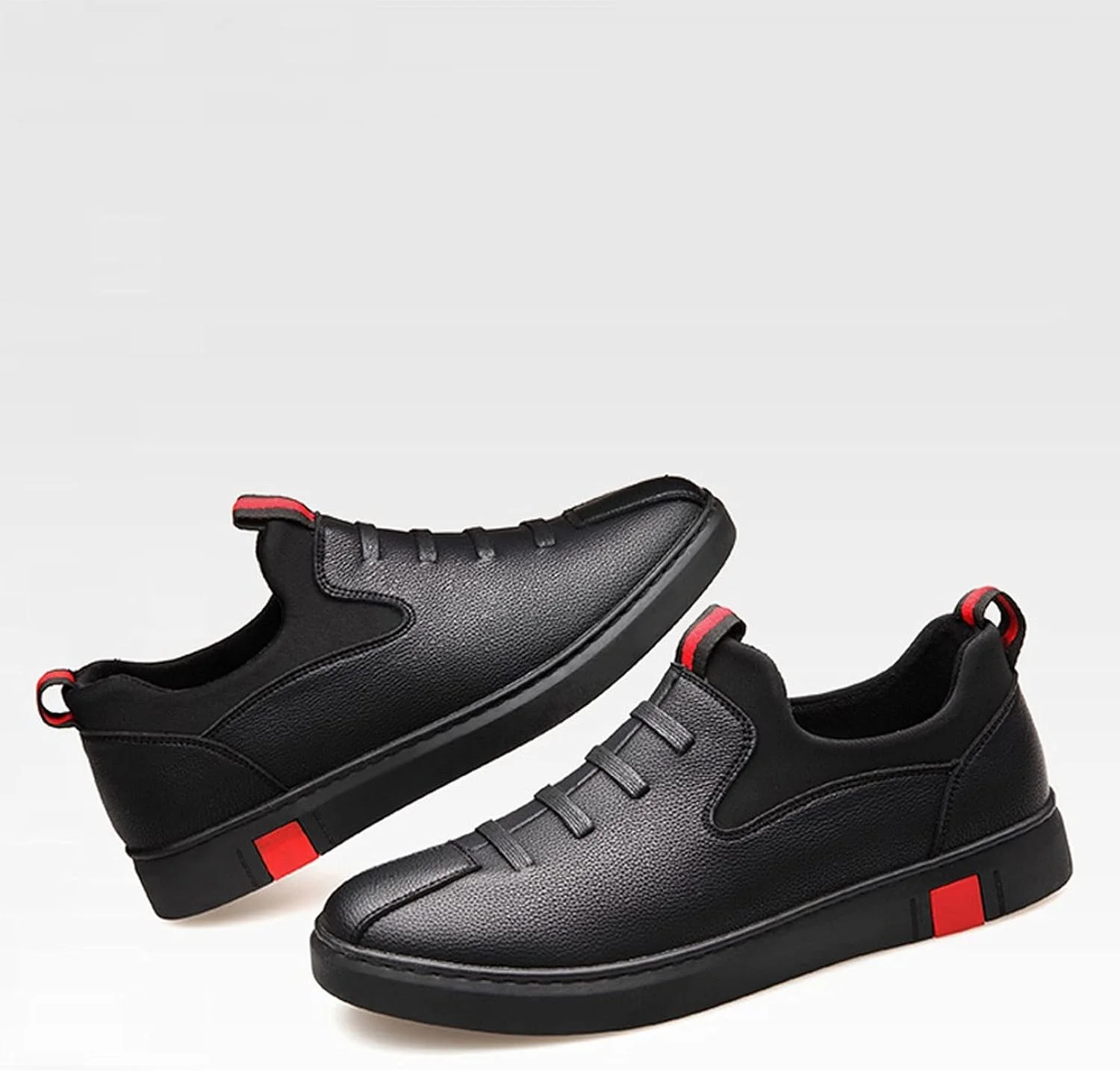 کفش های مجلسی مردانه تابستانی HODORE، کفش های چرمی مشکی مردانه، کفش های کتانی تنفسی مد روز، کفش های کالج راحت مردانه، کفش های تخت (سایز: 7.5 US) کفش های مجلسی مردانه تابستانی HODORE، کفش های چرمی مشکی مردانه، کفش های کتانی تنفسی مد روز، کفش های کالج راحت مردانه، کفش های تخت (سایز: 7.5 US)