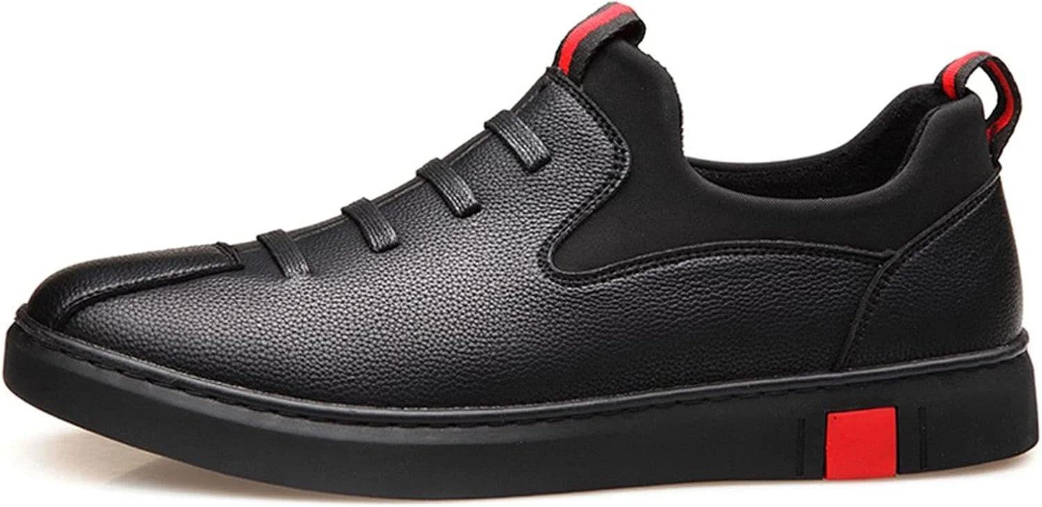 کفش های مجلسی مردانه تابستانی HODORE، کفش های چرمی مشکی مردانه، کفش های کتانی تنفسی مد روز، کفش های کالج راحت مردانه، کفش های تخت (سایز: 7.5 US) کفش های مجلسی مردانه تابستانی HODORE، کفش های چرمی مشکی مردانه، کفش های کتانی تنفسی مد روز، کفش های کالج راحت مردانه، کفش های تخت (سایز: 7.5 US)