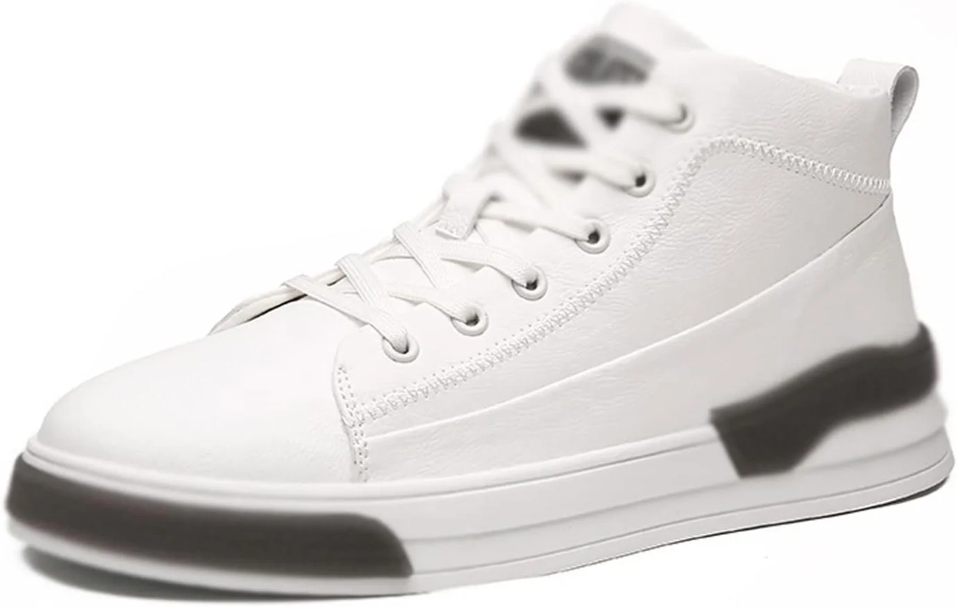 کفش‌های مجلسی مردانه HODORE مناسب تابستان، کفش‌های غیررسمی و شیک مردانه، کفش‌های غیررسمی مردانه از جنس چرم PU، کفش‌های با زیره ضخیم، کفش‌های کتانی مردانه مناسب فضای باز (سایز: 9.5-US)