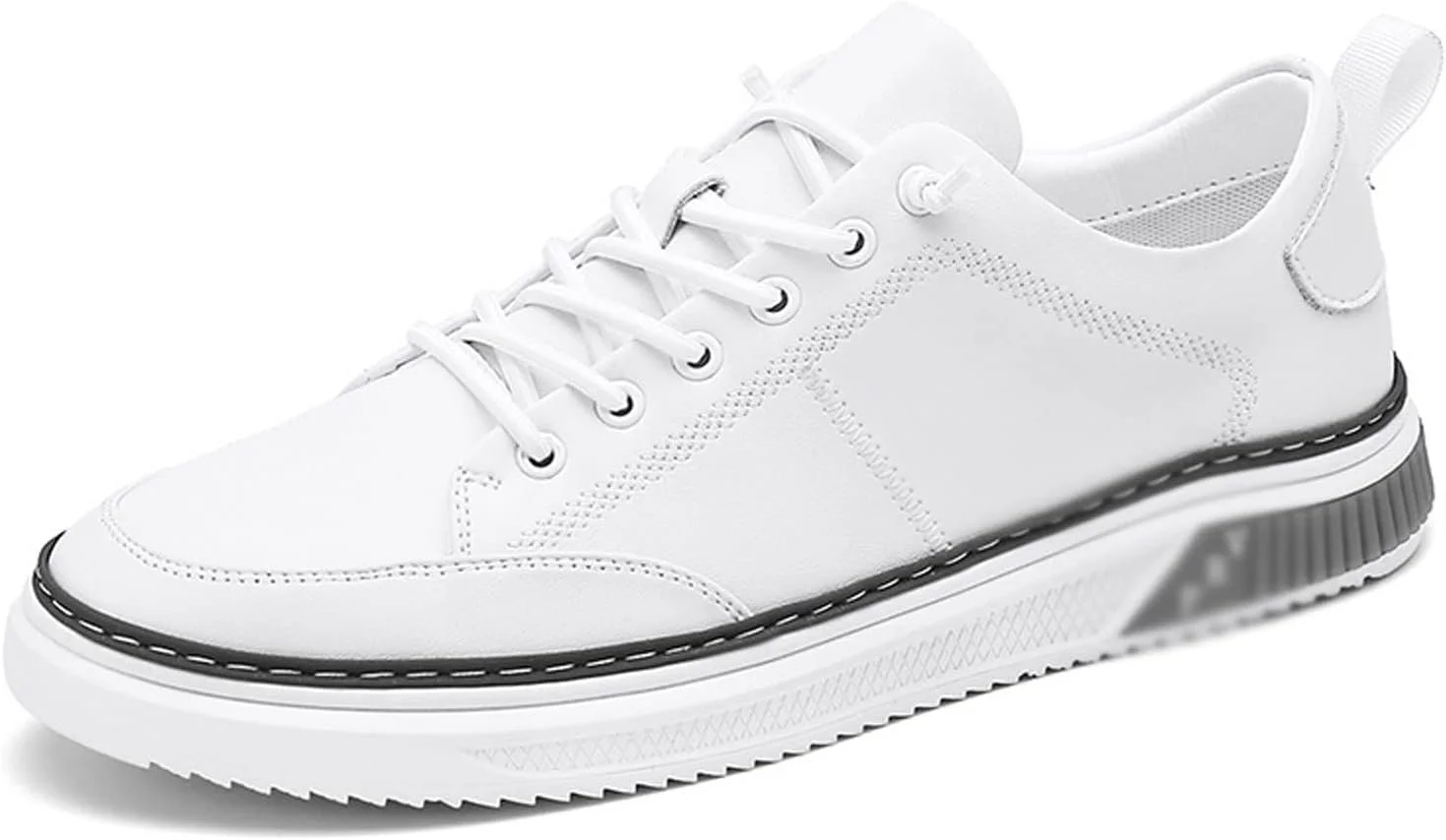 کفش های رسمی مردانه HBEIDAHUANG، کفش های تخت غیر رسمی مردانه، کفش های سبک و راحت، کفش های کتانی مردانه بهاره، کفش های پیاده روی ضد لغزش (رنگ: Hortel، سایز: 7.5-US)