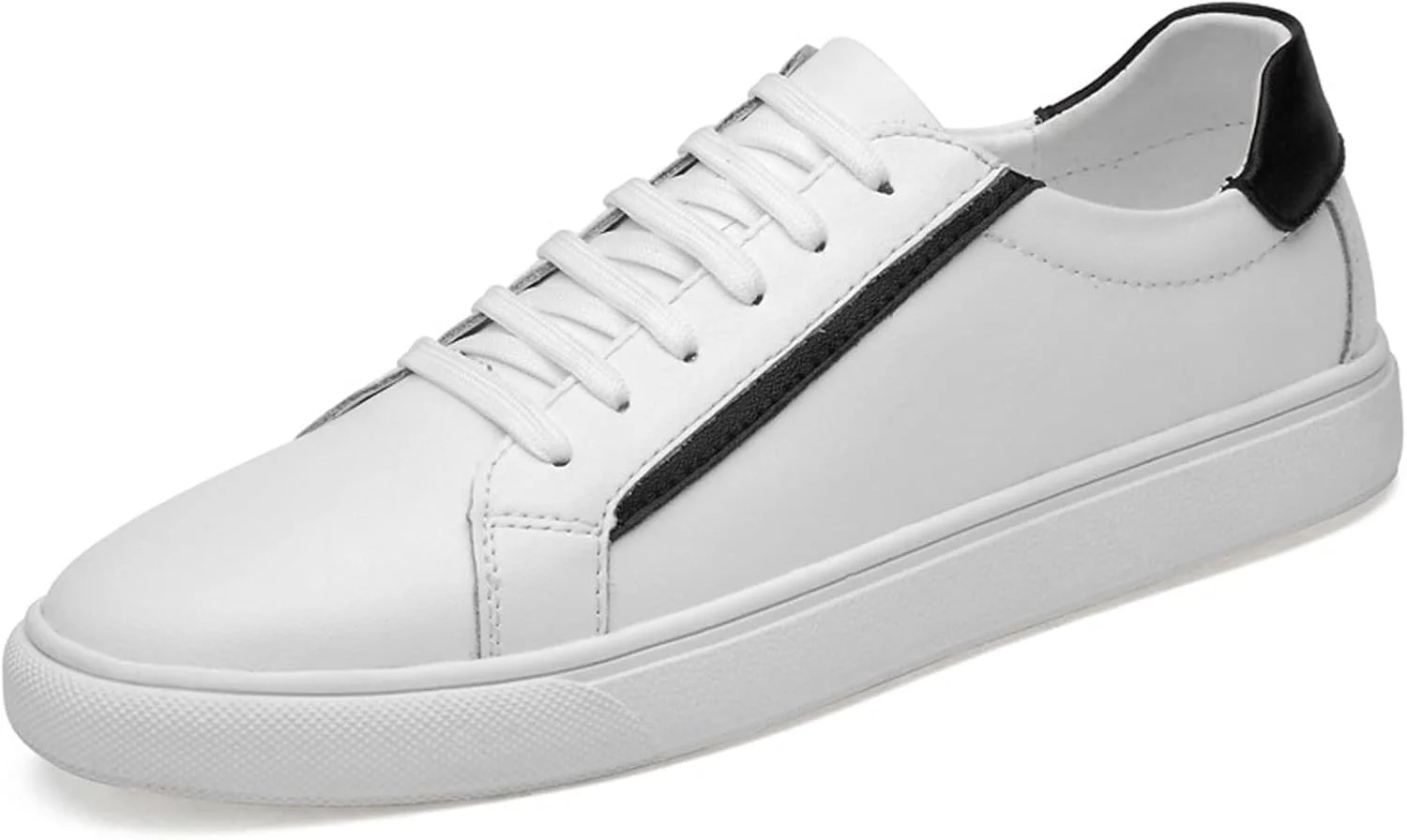کفش های مجلسی مردانه HBEIDAHUANG، کفش های تخت غیر رسمی مردانه، کفش کتانی سفید راحت، کفش های مردانه بهاری، کفش پیاده روی ضد لغزش (رنگ: Hortel، سایز: 10-US)