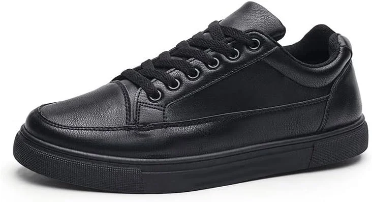 کفش های مجلسی مردانه HBEIDAHUANG، کفش های سفید مردانه شیک مناسب کالج، کفش های چرمی مردانه غیر رسمی، کفش های پیاده روی ضد لغزش مردانه (رنگ: Hortel، سایز: 40)