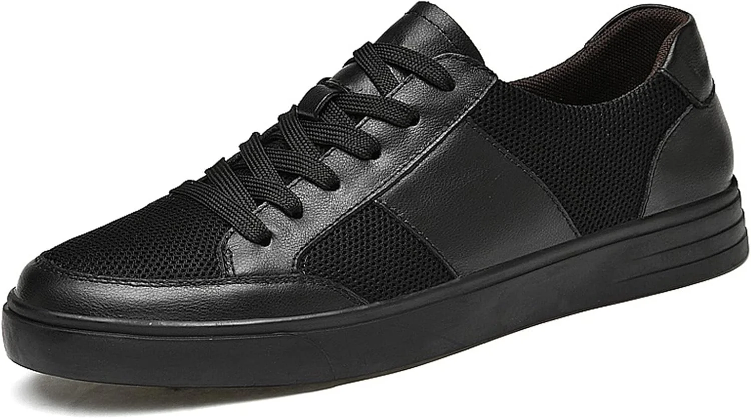 کفش های رسمی مردانه HBEIDAHUANG، راحت، سبک، مناسب پیاده روی، کفش های غیر رسمی راحت، کفش های کتانی توری، کفش های غیر رسمی مردانه شیک، کفش های تخت بهاره و پاییز (رنگ: Hortel، سایز: 7.5-US)