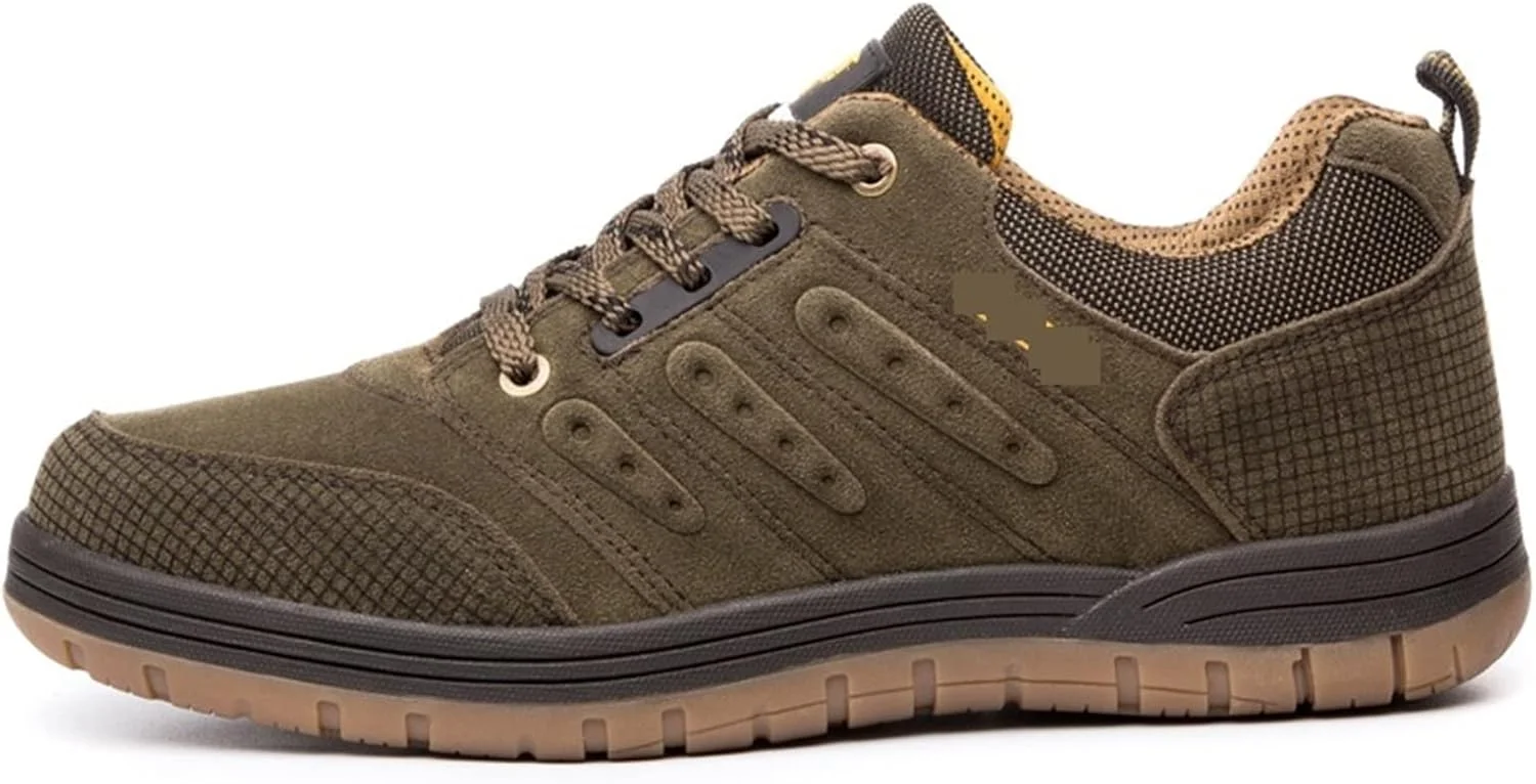 کفش های دویدن مردانه GELATU، کفش های پیاده روی مردانه با استایل کلاسیک، بند دار، مقاوم در برابر سایش، مناسب برای دویدن در فضای باز، کوهنوردی و کمپینگ