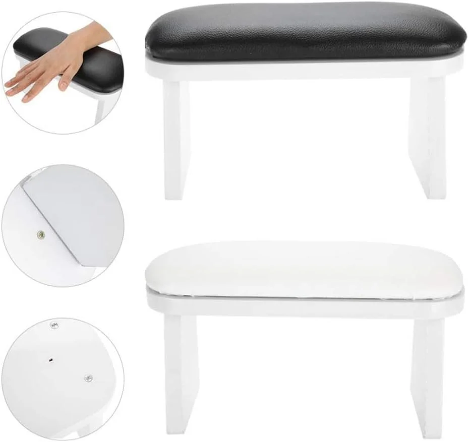 ابزار آرایشی کوسن ناخن بالشتک مانیکور بالشتک دست ناخن تکیه گاه بازو کوسن دست میز ناخن برای استفاده تکنسین ناخن سفید