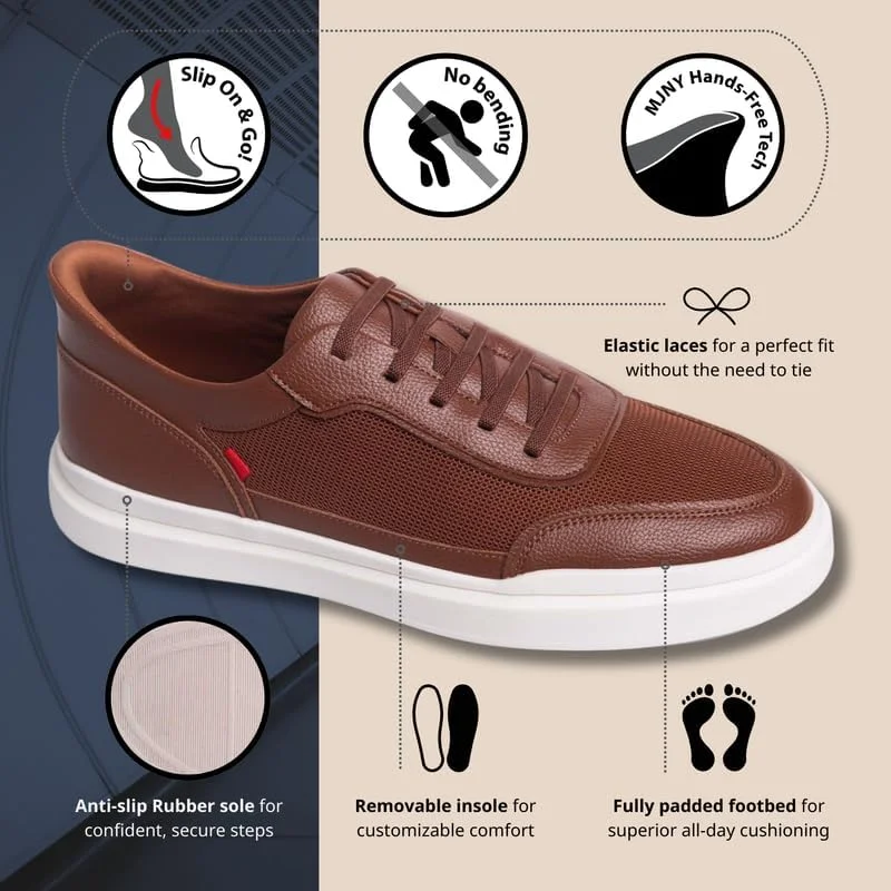 کفش کتانی مردانه مارک جوزف نیویورک مدل Hudson Street (تکنولوژی بدون دست)