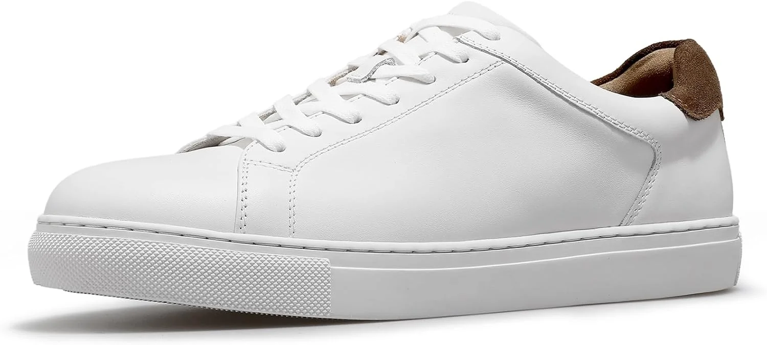 کفش کتانی کلاسیک چرمی مردانه، مناسب استایل کژوال و رسمی، تنفس پذیر، بند دار، مدل آکسفورد