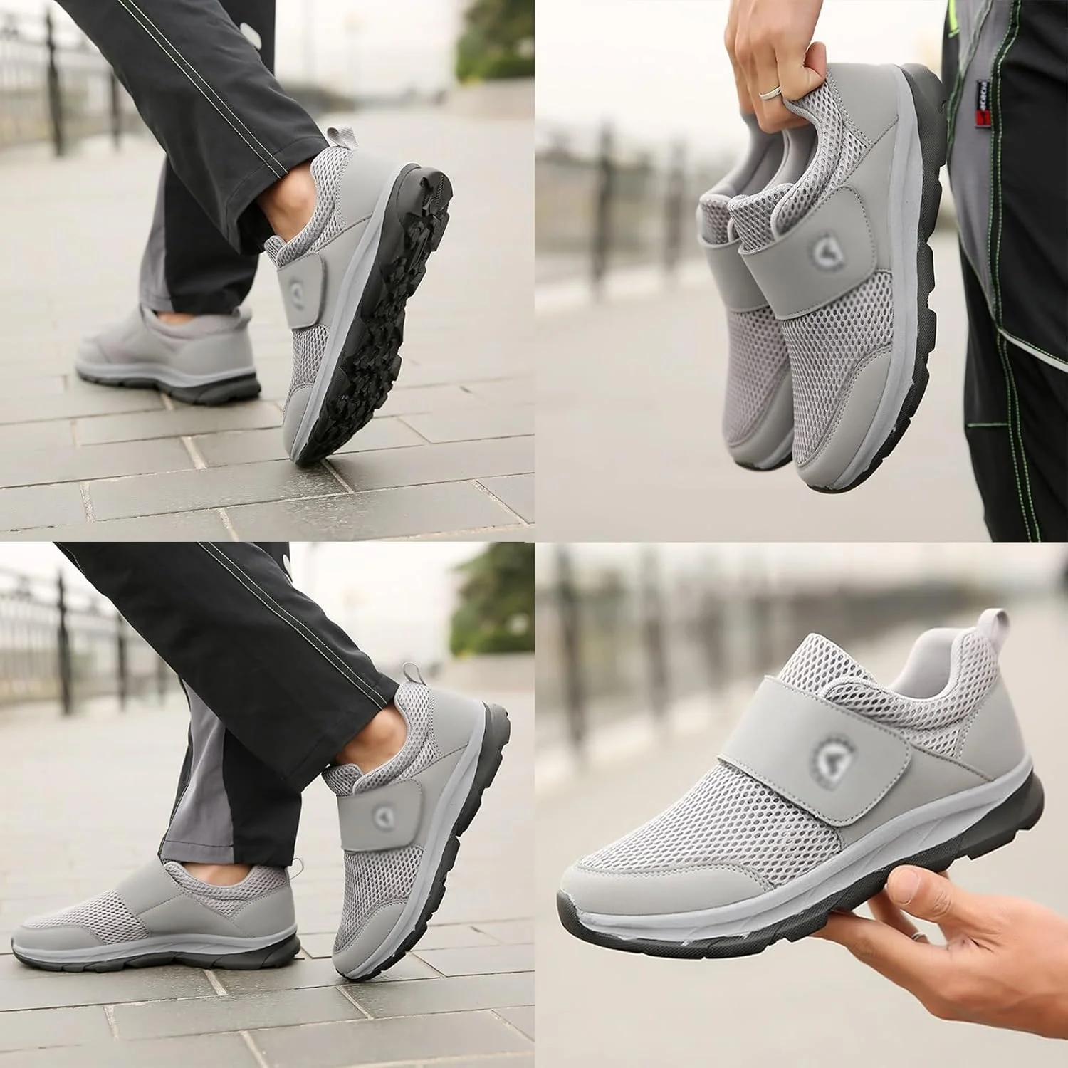 کفش کتانی دیابتی، کفش پیاده روی مردانه و زنانه با قابلیت تنفس و بالشتک گذاری مناسب فضای باز