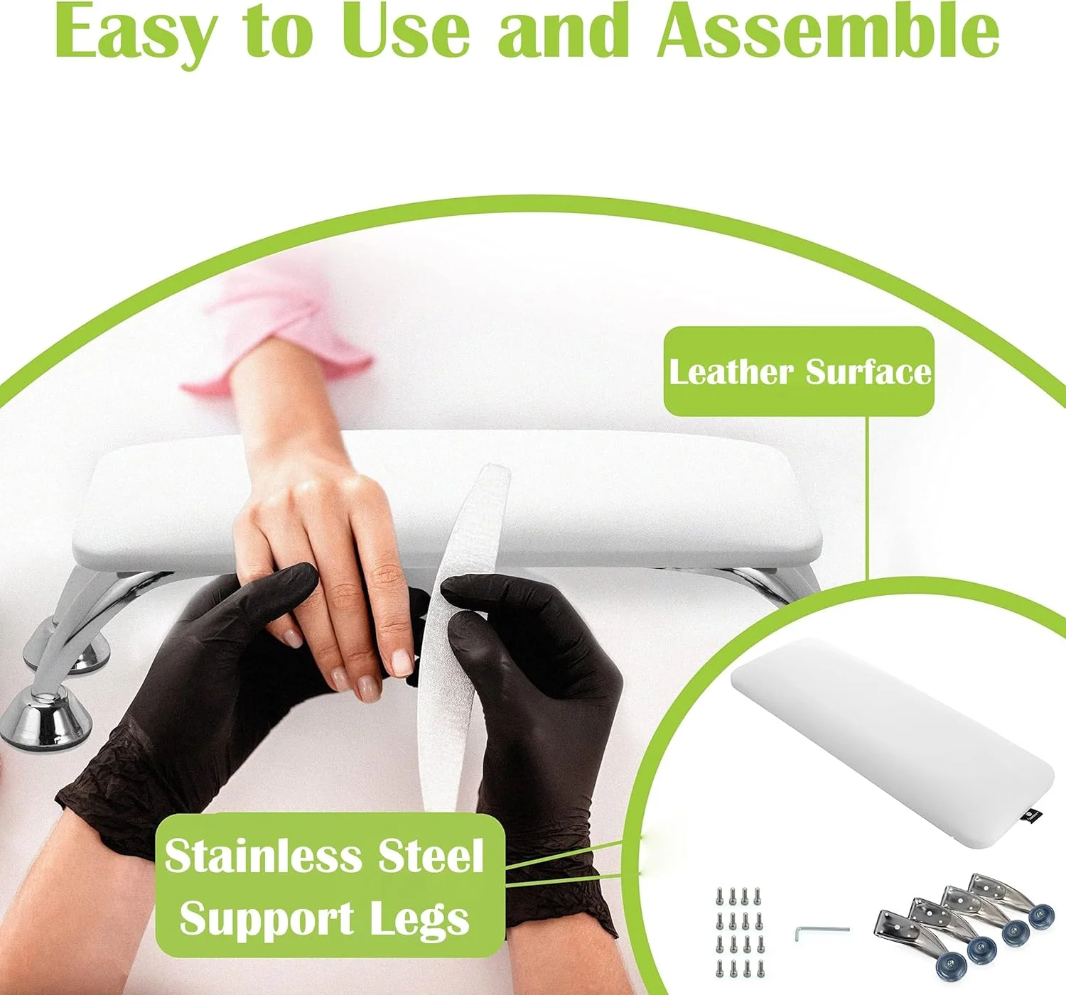 بالشتک استراحت دست ناخن ناپلیون، بالش استراحت بازوی ناخن چرم میکروفیبر، ابزار میز سالن پایه میز ناخن بالشتک استراحت دست ناخن ناپلیون، بالش استراحت بازوی ناخن چرم میکروفیبر، ابزار میز سالن پایه میز ناخن