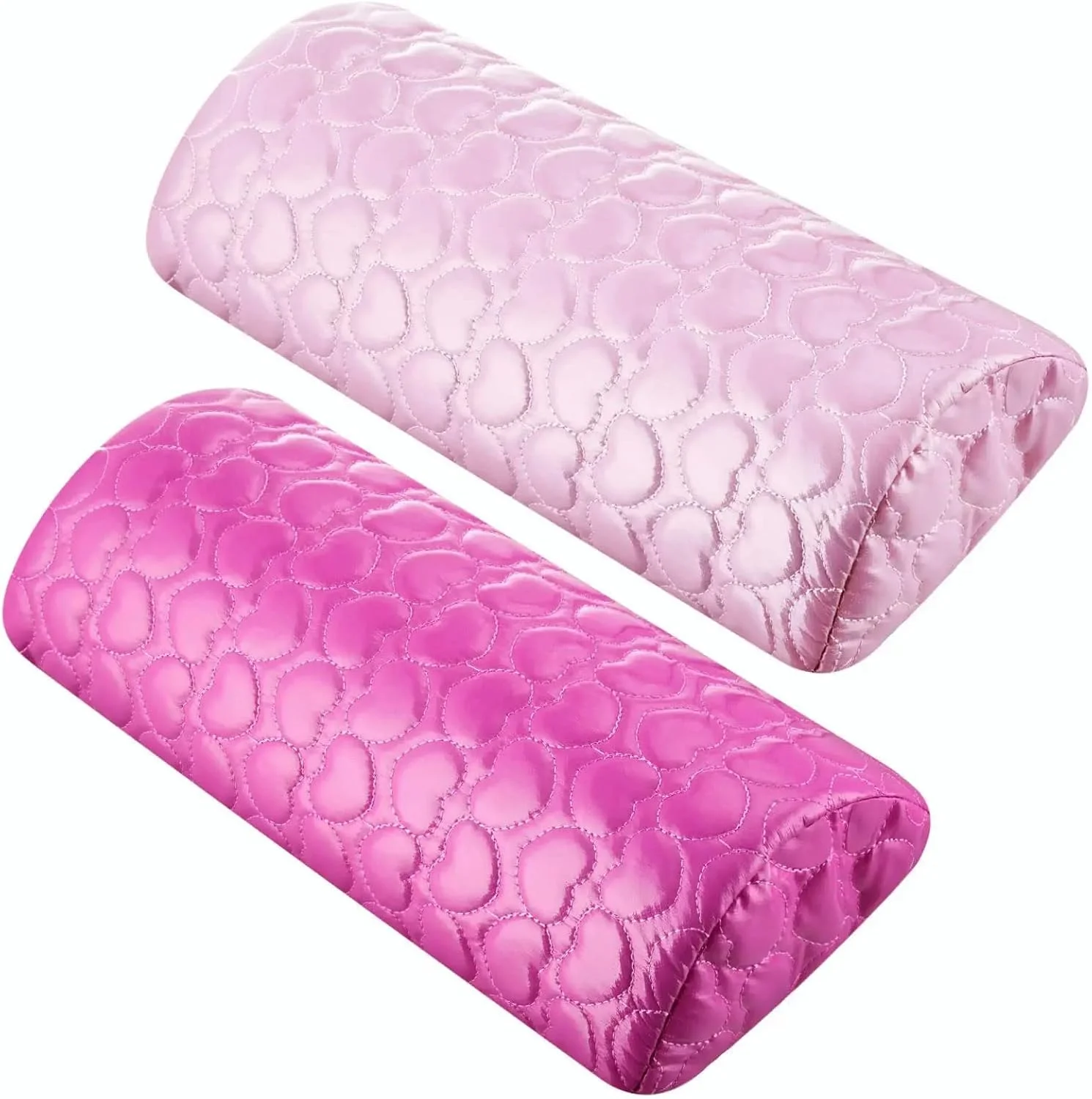 بالشتک استراحت دست KASTWAVE، بالشتک نرم و جداشدنی برای طراحی ناخن، بالشتک چرمی PU برای استراحت دست در سالن، نگهدارنده دست برای مانیکور و استراحت مچ دست برای لوازم طراحی ناخن، 2 عدد
