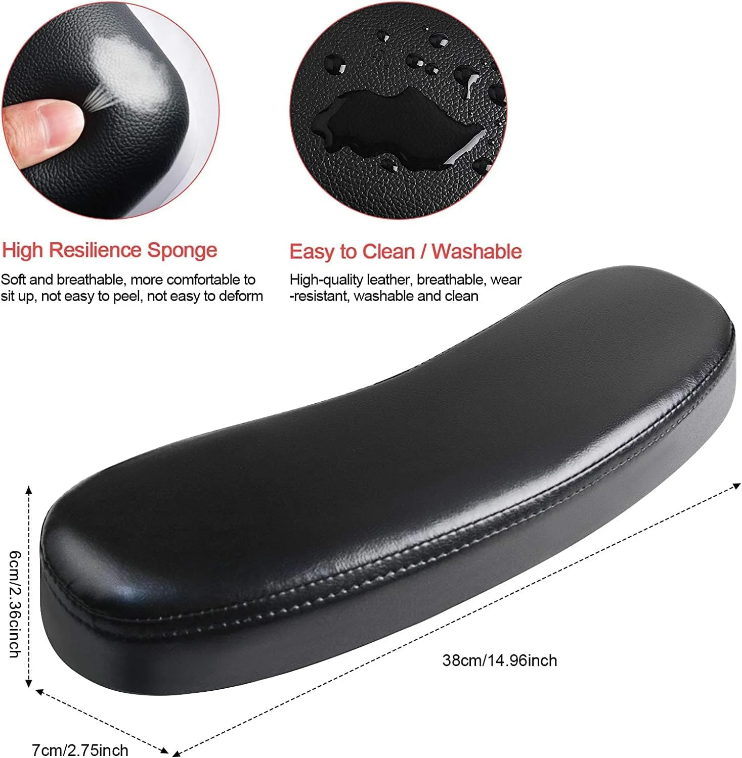 بالشتک دستی چرمی PU ایبانکو، کوسن نرم اسفنجی برای مانیکور و طراحی ناخن، ابزار لوازم جانبی هنر ناخن (مشکی) بالشتک دستی چرمی PU ایبانکو، کوسن نرم اسفنجی برای مانیکور و طراحی ناخن، ابزار لوازم جانبی هنر ناخن (مشکی)