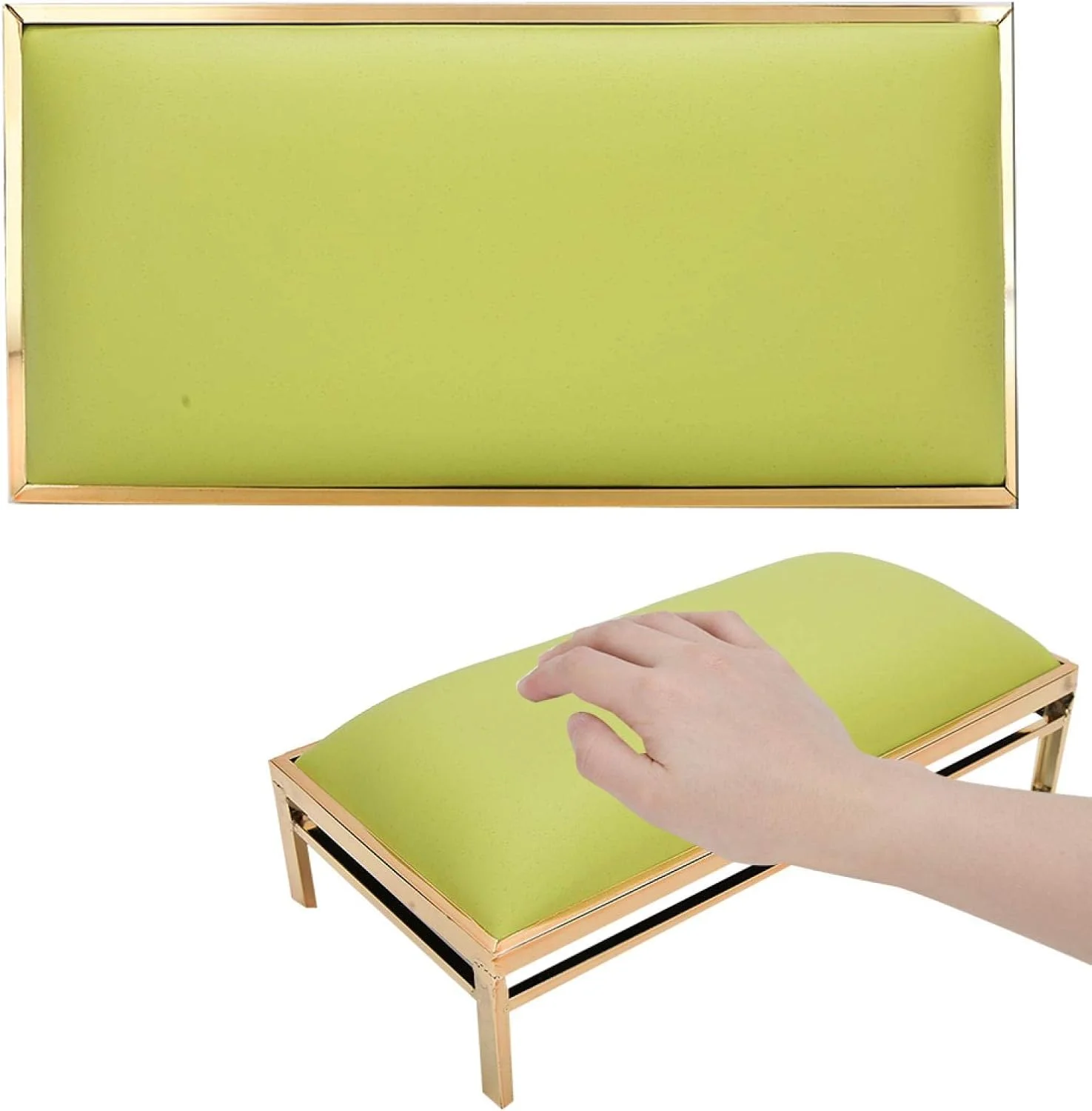 بالشتک نرم و نفیس طراحی ناخن، بالشت استراحت دست برای مانیکوریست ها، مناسب برای استفاده خانگی (سبز) بالشتک نرم و نفیس طراحی ناخن، بالشت استراحت دست برای مانیکوریست ها، مناسب برای استفاده خانگی (سبز)