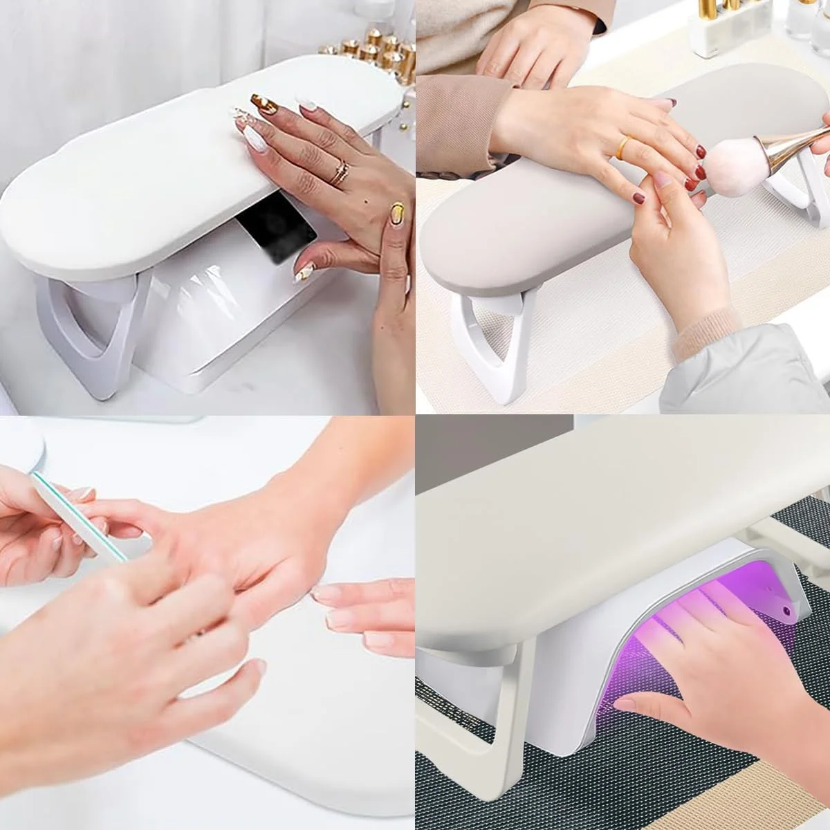 استراحتگاه دست ناخن تاشو چرمی PU Duomama به همراه پد دست - بالش دست ناخن برای مانیکور، پدیکور، سالن و استفاده خانگی - ابزار لوازم جانبی طراحی ناخن برای جلسات راحت و حرفه ای تکنسین ناخن استراحتگاه دست ناخن تاشو چرمی PU Duomama به همراه پد دست - بالش دست ناخن برای مانیکور، پدیکور، سالن و استفاده خانگی - ابزار لوازم جانبی طراحی ناخن برای جلسات راحت و حرفه ای تکنسین ناخن