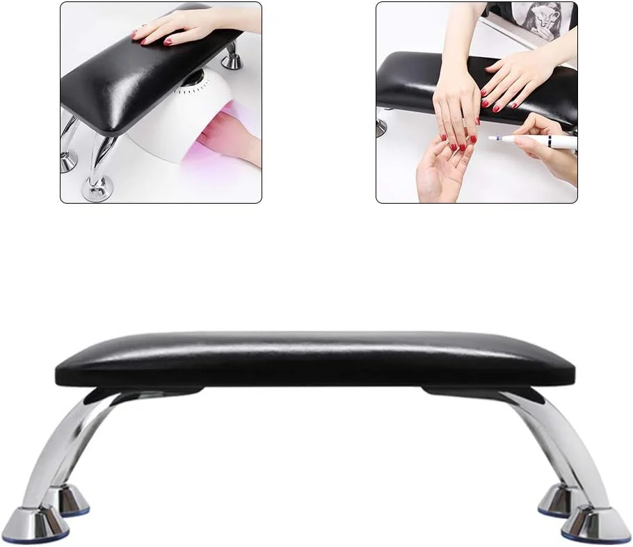 بالشتک ناخن، بالشت مانیکور، تکیه گاه دست ناخن برای استراحت دست، بالشتک میز ناخن برای طراحی ناخن - مشکی بالشتک ناخن، بالشت مانیکور، تکیه گاه دست ناخن برای استراحت دست، بالشتک میز ناخن برای طراحی ناخن - مشکی