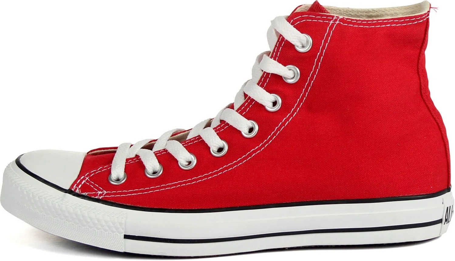 کفش ورزشی ساق بلند کانورس مردانه Chuck Taylor All Star 2018، قرمز، سایز 38.5 زنانه / 37 مردانه