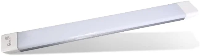 چراغ مهتابی LED کوانتا 30 وات 60 سانتی متری، مناسب برای روشنایی دیوار و سقف، با طول عمر 30000 ساعت و روشنایی 2600 لومن، دارای پوشش پلاستیکی (سفید یخی - 4000 کلوین)