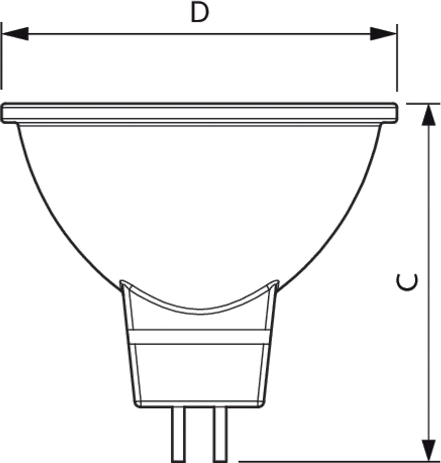 لامپ ال ای دی فیلیپس مدل ESS MR16 5-50W 120D 6500K نور سفید