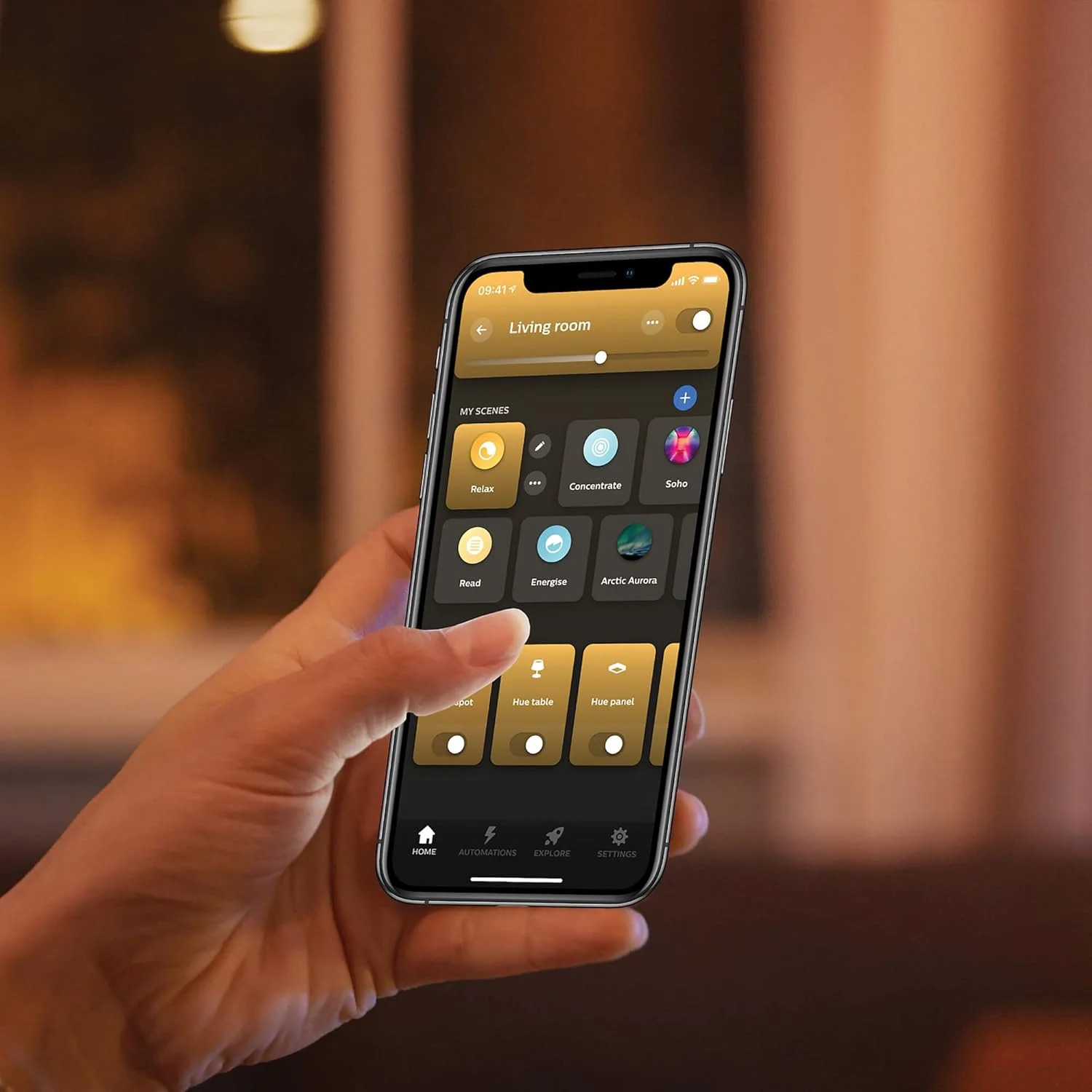 لامپ فیلامنتی ادیسونی بزرگ Philips Hue White با پایه E27، سازگار با بلوتوث، کار با Alexa، Google Assistant و Apple Homekit