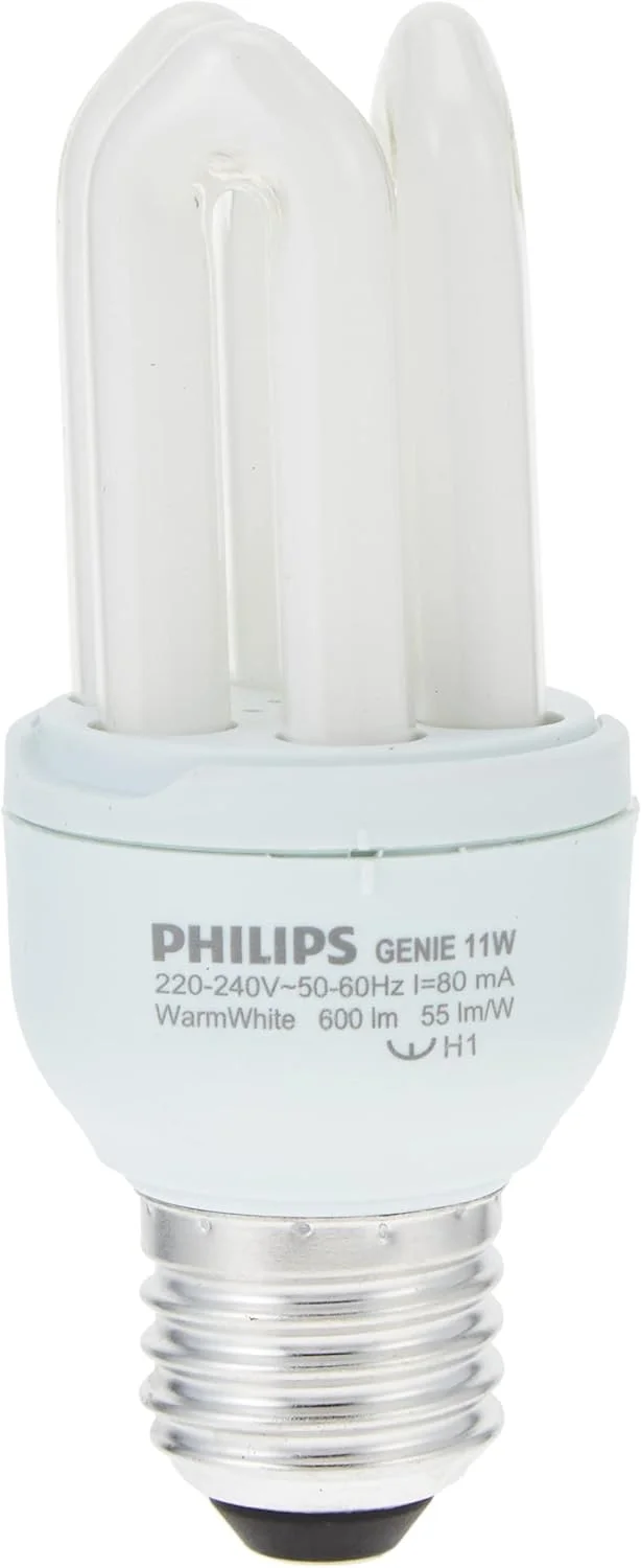لامپ کم مصرف فیلیپس Genie11W Ww E27 220-240V لامپ کم مصرف فیلیپس Genie11W Ww E27 220-240V