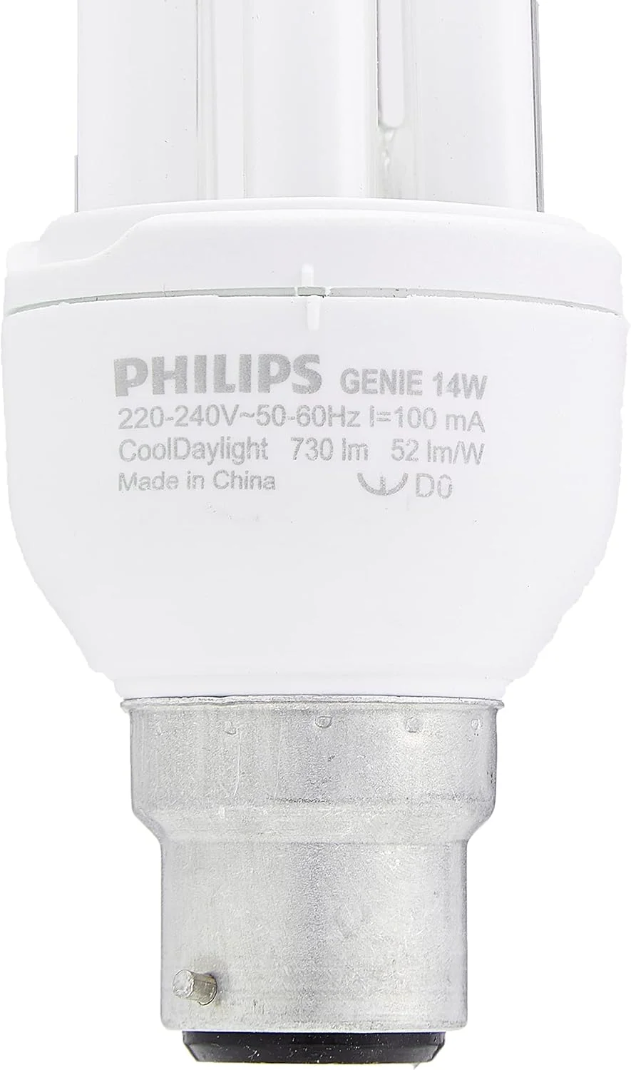 لامپ کم مصرف 14 وات فیلیپس جنی B22 220-240 ولت نور سفید
