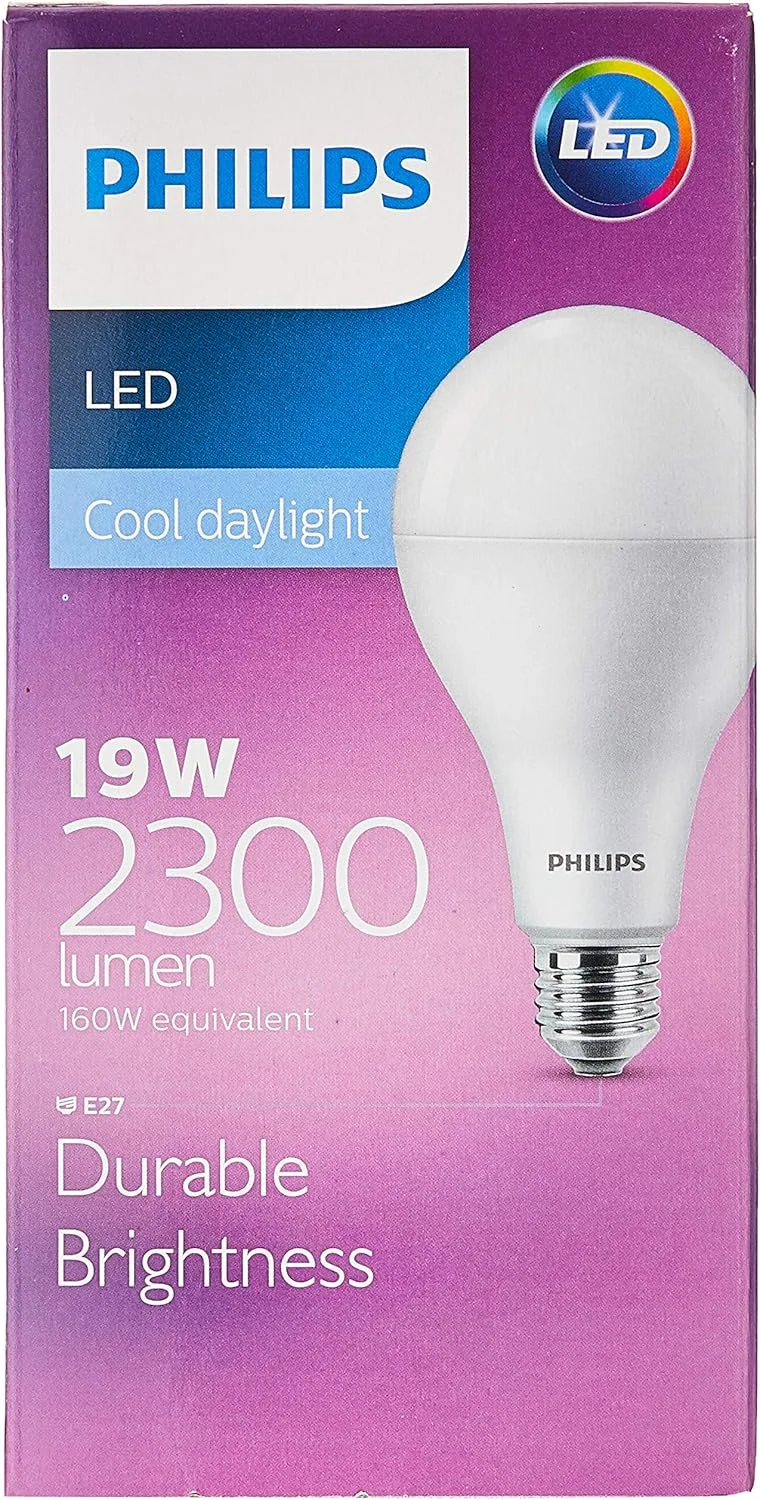 لامپ ال ای دی 19 وات فیلیپس پایه E27 6500K 230VA80 1CT/6APR