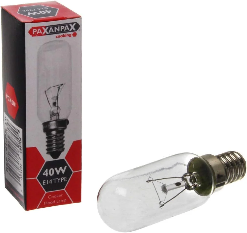 لامپ یونیورسال هود آشپزخانه پاکسانپاکس مدل PCK001 [E14, 40W, 230-240V, T25L]